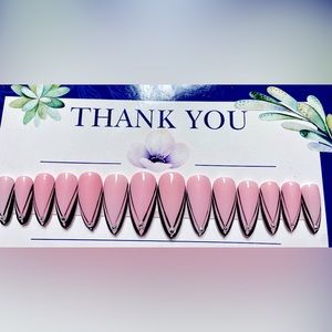 Custom Press Ons hand Painted by me!